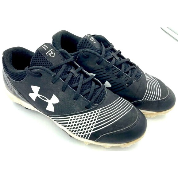Under Armour Glyde RM 1297334-011 Softball Cleats U.S. Women's 9, Black/White - Picture 1 of 7